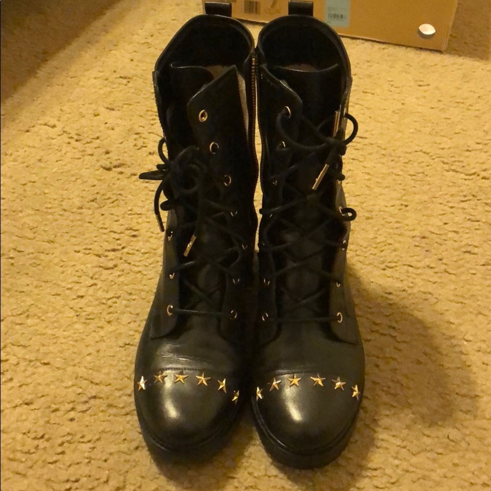 Michael Kors combat boots